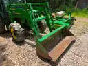 2004 John Deere 5420 Tractor with 541 Front Bucket Attachment