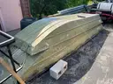 Lot of 2 Lowe metal flat bottom boats