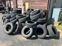 Lot of used tires