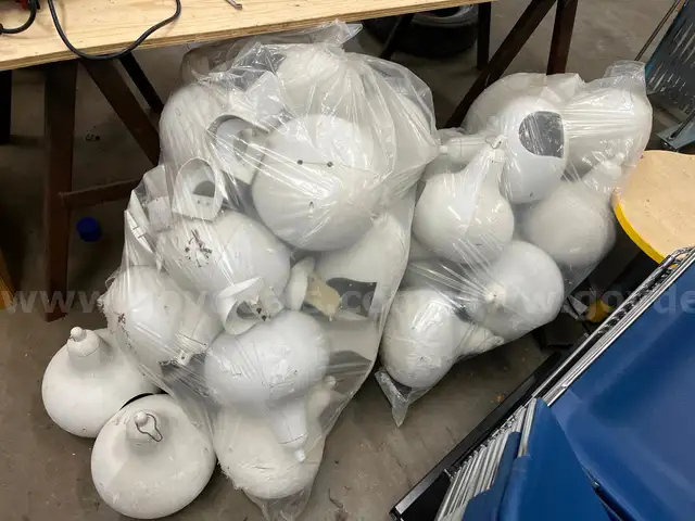 Lot of used artificial gourds to use for bird nesting