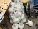 Lot of used artificial gourds to use for bird nesting