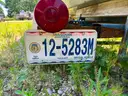1985 Monark Aluminum Boat with Holsc Trailer