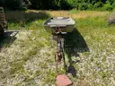 1985 Monark Aluminum Boat with Holsc Trailer