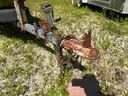 1985 Monark Aluminum Boat with Holsc Trailer
