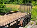 2009 Rice double-axle Utility Trailer