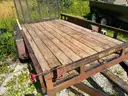 2009 Rice double-axle Utility Trailer