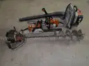 2 Stihl 026 Pro, Stihl BT106C and Stihl BR420C