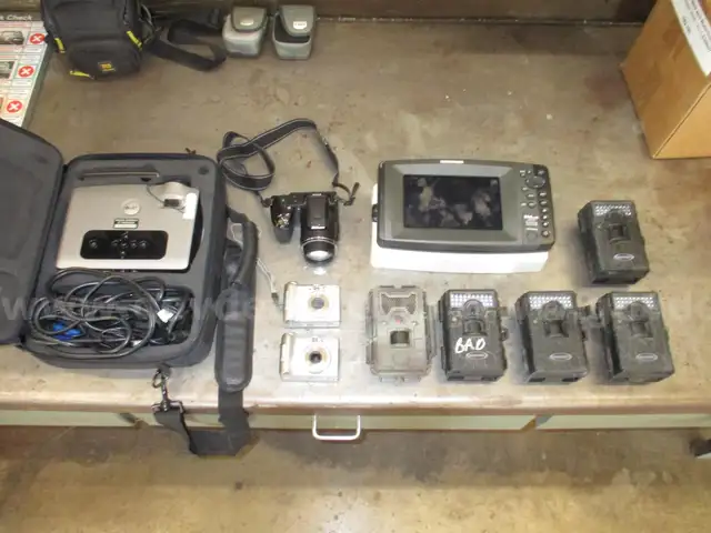 Projector, Cameras, Fishfinder, Game Cameras