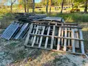 One lot of wood pallets