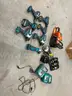 Lot of different power tools
