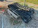 Set of used tracks for Bobcat Skid Steer