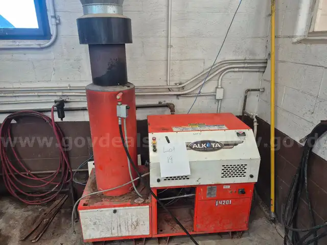 Lot 19: Alkota Propane Pressure Washer
