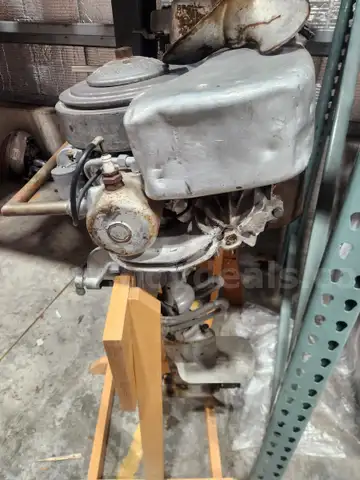 Lot of 5 old boat motors