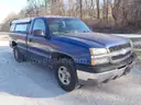 2003 Chevy Silverado 4x4 1500 4.8L Vortec V8, standard cab long bed w/camper shell