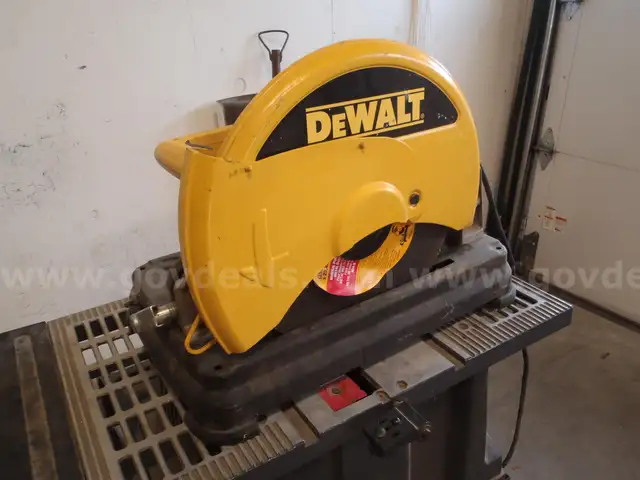 14" DeWalt metal chop saw