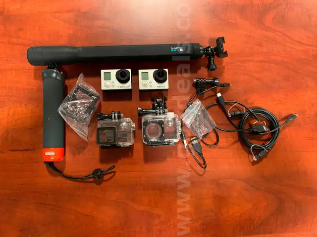Go Pro Hero 3+, GoPro Hero 3, and Accessories