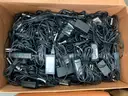 100 HP 65-Watt AC Adapters, 35 HP UltraSlim Docking Stations, CISCO Meraki Power Supply Cords, and Other Cables