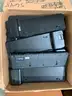 100 HP 65-Watt AC Adapters, 35 HP UltraSlim Docking Stations, CISCO Meraki Power Supply Cords, and Other Cables