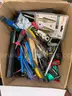 5 Boxes of Tools, 1 Box of Swiss Army Knives, and 1 Box of Butter Knives