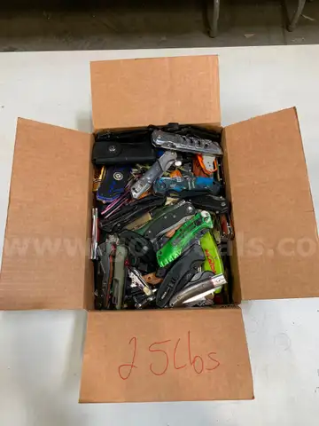 Box of Folding Knives