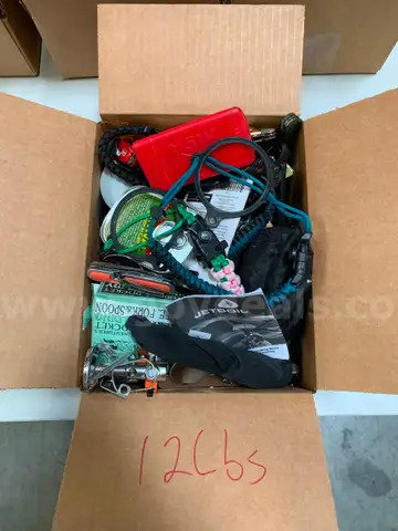 Box of Outdoor/Camping Items