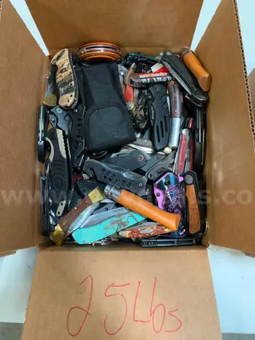 Box of Folding Knives