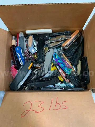 Box of Folding Knives