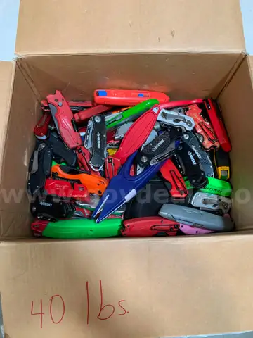 Box of Folding Knives