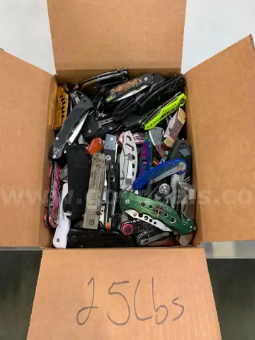 Box of Folding Knives