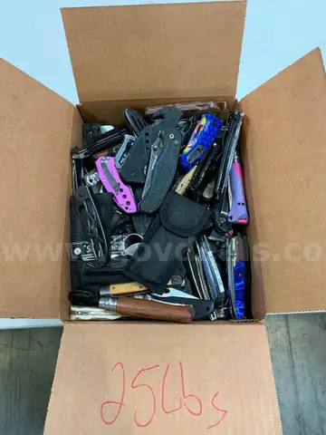 Box of Folding Knives