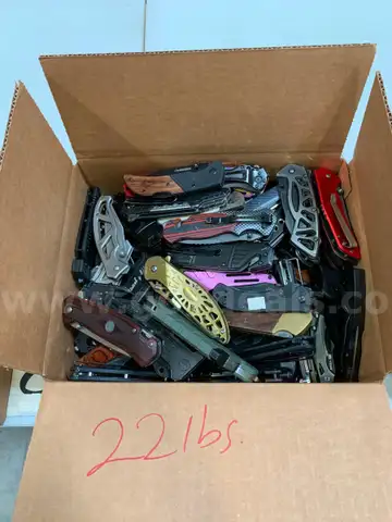 Box of Folding Knives