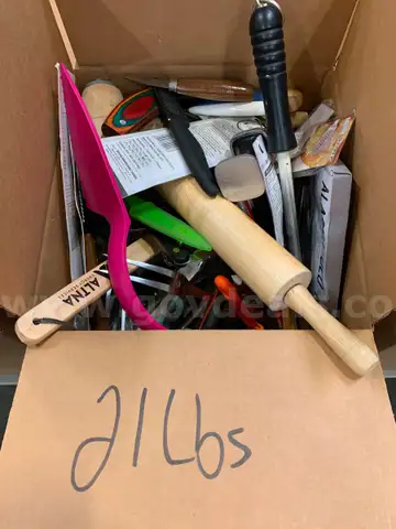 Box of Kitchen Equipment