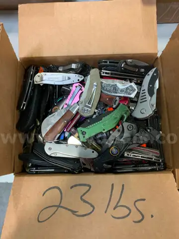 Box of Folding Knives