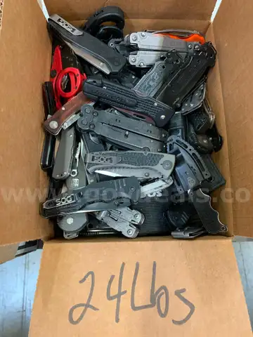 Box of Folding Knives