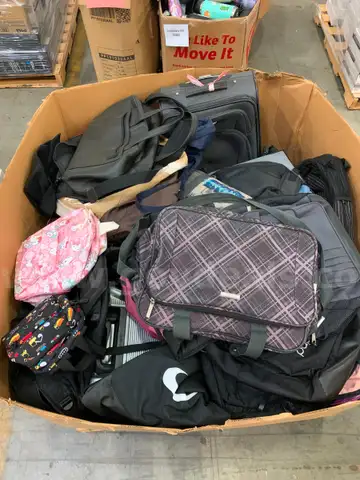 Big box of Bags and Suitcases