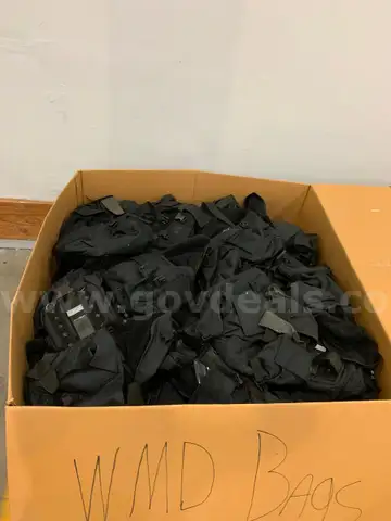 Big box of black bags