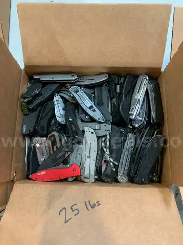 Box of Folding Knives