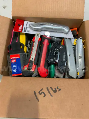 Box of Folding Knives
