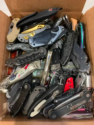 Box of Folding Knives