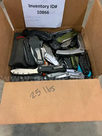 Box of Folding Knives