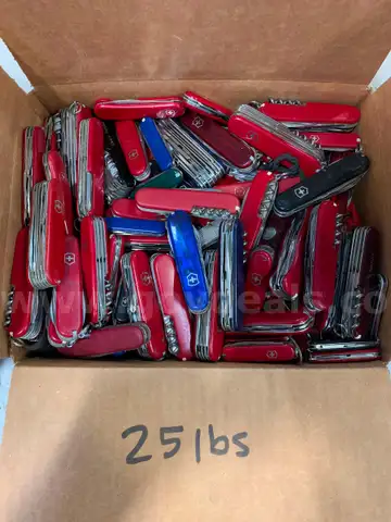 Box of Folding Knives