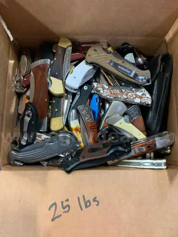 Box of Folding Knives