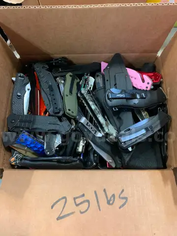 Box of Folding Knives