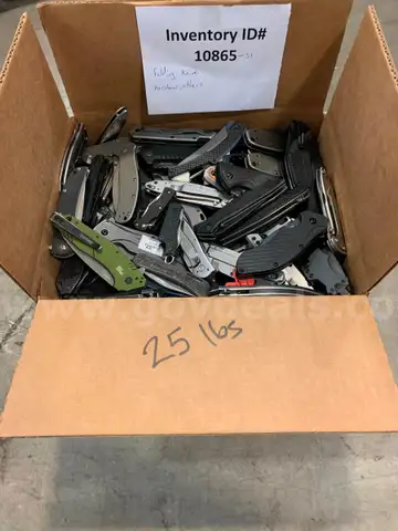Box of Folding Knives