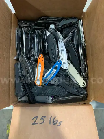 Box of Folding Knives
