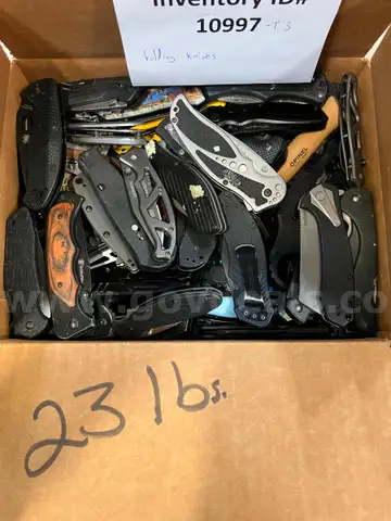 Box of Folding Knives