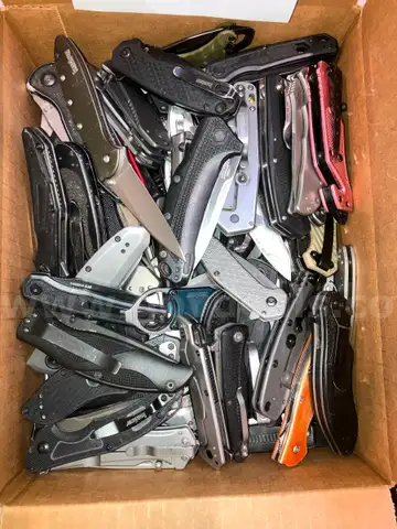 Box of Folding Knives