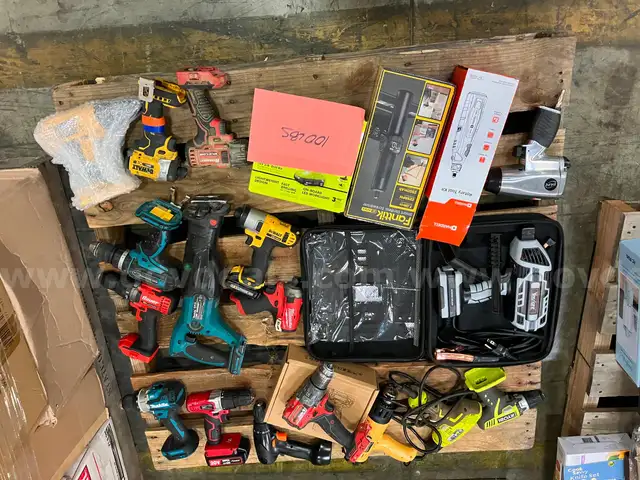Pallet of Power Tools