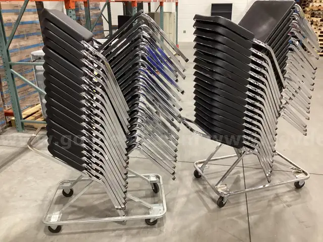 Music chairs with carts