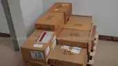 Lot of more than 20 pallets of Fiber headend equipment